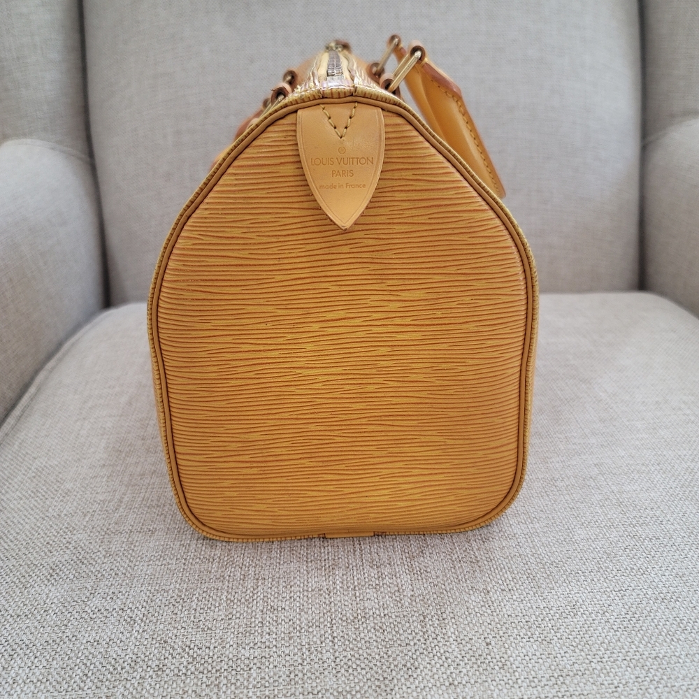 Louis Vuitton Epi Speedy 25 Yellow - Picture 2 of 16